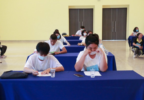 ภาพกิจกรรม  โปรแกรมวิชาเคมี จัดอบรมเตรียมความพร้อมทางการเรียนให้นักศึกษาใหม่โปรแกรมวิชาเคมี หลักสูตร วท.บ.