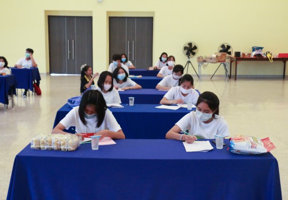 ภาพกิจกรรม  โปรแกรมวิชาเคมี จัดอบรมเตรียมความพร้อมทางการเรียนให้นักศึกษาใหม่โปรแกรมวิชาเคมี หลักสูตร วท.บ.