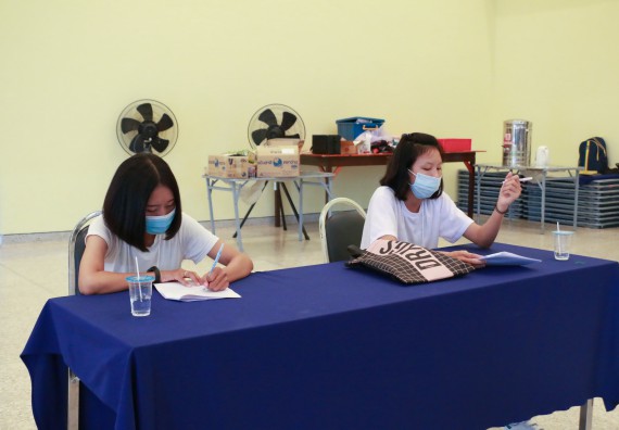 ภาพกิจกรรม  โปรแกรมวิชาเคมี จัดอบรมเตรียมความพร้อมทางการเรียนให้นักศึกษาใหม่โปรแกรมวิชาเคมี หลักสูตร วท.บ.