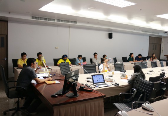 ภาพกิจกรรม คณะวิทยาศาสตร์และเทคโนโลยี จัดประชุมเพื่อเตรียมความพร้อมในการจัดทำรายงานประเมินตนเอง ระดับคณะ ประจำปีการศึกษา 2562