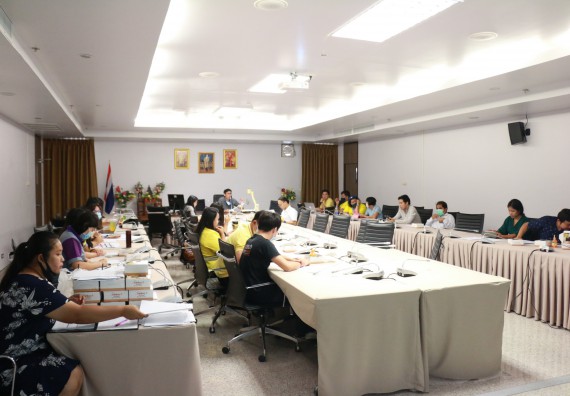 ภาพกิจกรรม คณะวิทยาศาสตร์และเทคโนโลยี จัดประชุมเพื่อเตรียมความพร้อมในการจัดทำรายงานประเมินตนเอง ระดับคณะ ประจำปีการศึกษา 2562