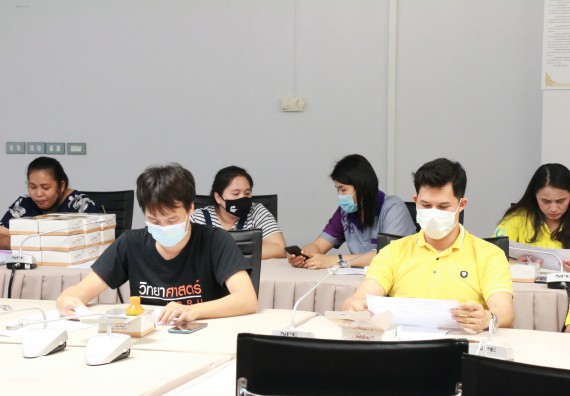 ภาพกิจกรรม คณะวิทยาศาสตร์และเทคโนโลยี จัดประชุมเพื่อเตรียมความพร้อมในการจัดทำรายงานประเมินตนเอง ระดับคณะ ประจำปีการศึกษา 2562