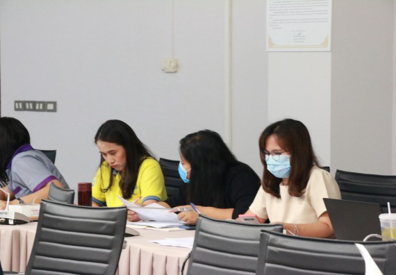 ภาพกิจกรรม คณะวิทยาศาสตร์และเทคโนโลยี จัดประชุมเพื่อเตรียมความพร้อมในการจัดทำรายงานประเมินตนเอง ระดับคณะ ประจำปีการศึกษา 2562