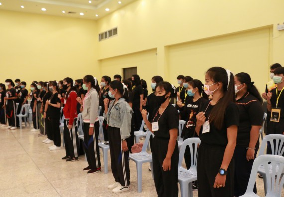 ภาพกิจกรรม สโมสรนักศึกษาคณะวิทยาศาสตร์และเทคโนโลยี จัดอบรมเชิงปฏิบัติการเรื่อง สั่งจิต ชีวิตเปลี่ยน (NLP) กิจกรรมพัฒนาความรู้ให้กับนักศึกษาและศิษย์เก่า