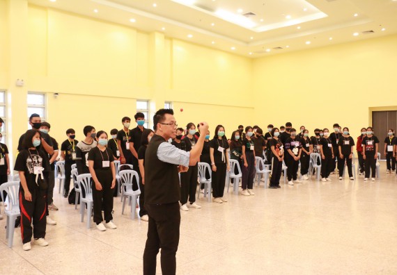 ภาพกิจกรรม สโมสรนักศึกษาคณะวิทยาศาสตร์และเทคโนโลยี จัดอบรมเชิงปฏิบัติการเรื่อง สั่งจิต ชีวิตเปลี่ยน (NLP) กิจกรรมพัฒนาความรู้ให้กับนักศึกษาและศิษย์เก่า