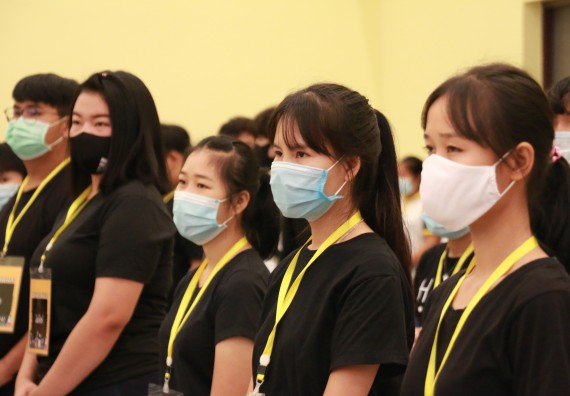 ภาพกิจกรรม สโมสรนักศึกษาคณะวิทยาศาสตร์และเทคโนโลยี จัดอบรมเชิงปฏิบัติการเรื่อง สั่งจิต ชีวิตเปลี่ยน (NLP) กิจกรรมพัฒนาความรู้ให้กับนักศึกษาและศิษย์เก่า