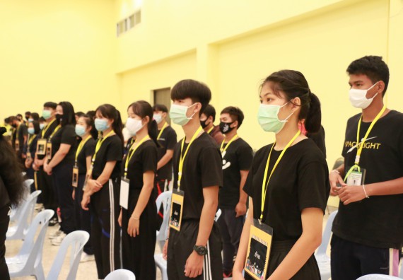 ภาพกิจกรรม สโมสรนักศึกษาคณะวิทยาศาสตร์และเทคโนโลยี จัดอบรมเชิงปฏิบัติการเรื่อง สั่งจิต ชีวิตเปลี่ยน (NLP) กิจกรรมพัฒนาความรู้ให้กับนักศึกษาและศิษย์เก่า