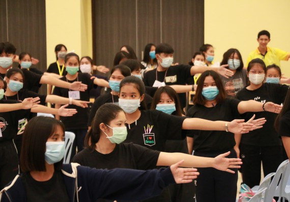 ภาพกิจกรรม สโมสรนักศึกษาคณะวิทยาศาสตร์และเทคโนโลยี จัดอบรมเชิงปฏิบัติการเรื่อง สั่งจิต ชีวิตเปลี่ยน (NLP) กิจกรรมพัฒนาความรู้ให้กับนักศึกษาและศิษย์เก่า