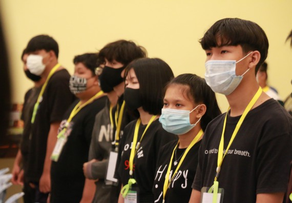 ภาพกิจกรรม สโมสรนักศึกษาคณะวิทยาศาสตร์และเทคโนโลยี จัดอบรมเชิงปฏิบัติการเรื่อง สั่งจิต ชีวิตเปลี่ยน (NLP) กิจกรรมพัฒนาความรู้ให้กับนักศึกษาและศิษย์เก่า