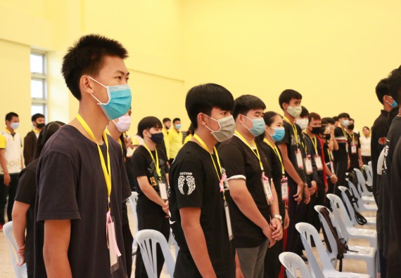 ภาพกิจกรรม สโมสรนักศึกษาคณะวิทยาศาสตร์และเทคโนโลยี จัดอบรมเชิงปฏิบัติการเรื่อง สั่งจิต ชีวิตเปลี่ยน (NLP) กิจกรรมพัฒนาความรู้ให้กับนักศึกษาและศิษย์เก่า