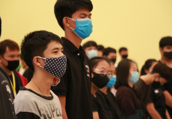 ภาพกิจกรรม สโมสรนักศึกษาคณะวิทยาศาสตร์และเทคโนโลยี จัดอบรมเชิงปฏิบัติการเรื่อง สั่งจิต ชีวิตเปลี่ยน (NLP) กิจกรรมพัฒนาความรู้ให้กับนักศึกษาและศิษย์เก่า