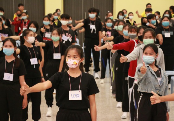 ภาพกิจกรรม สโมสรนักศึกษาคณะวิทยาศาสตร์และเทคโนโลยี จัดอบรมเชิงปฏิบัติการเรื่อง สั่งจิต ชีวิตเปลี่ยน (NLP) กิจกรรมพัฒนาความรู้ให้กับนักศึกษาและศิษย์เก่า