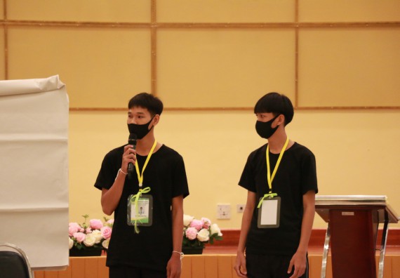 ภาพกิจกรรม สโมสรนักศึกษาคณะวิทยาศาสตร์และเทคโนโลยี จัดอบรมเชิงปฏิบัติการเรื่อง สั่งจิต ชีวิตเปลี่ยน (NLP) กิจกรรมพัฒนาความรู้ให้กับนักศึกษาและศิษย์เก่า