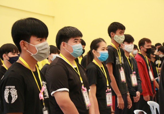 ภาพกิจกรรม สโมสรนักศึกษาคณะวิทยาศาสตร์และเทคโนโลยี จัดอบรมเชิงปฏิบัติการเรื่อง สั่งจิต ชีวิตเปลี่ยน (NLP) กิจกรรมพัฒนาความรู้ให้กับนักศึกษาและศิษย์เก่า