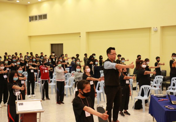 ภาพกิจกรรม สโมสรนักศึกษาคณะวิทยาศาสตร์และเทคโนโลยี จัดอบรมเชิงปฏิบัติการเรื่อง สั่งจิต ชีวิตเปลี่ยน (NLP) กิจกรรมพัฒนาความรู้ให้กับนักศึกษาและศิษย์เก่า