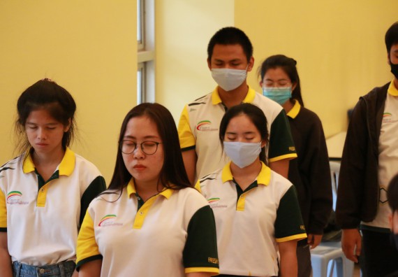 ภาพกิจกรรม สโมสรนักศึกษาคณะวิทยาศาสตร์และเทคโนโลยี จัดอบรมเชิงปฏิบัติการเรื่อง สั่งจิต ชีวิตเปลี่ยน (NLP) กิจกรรมพัฒนาความรู้ให้กับนักศึกษาและศิษย์เก่า