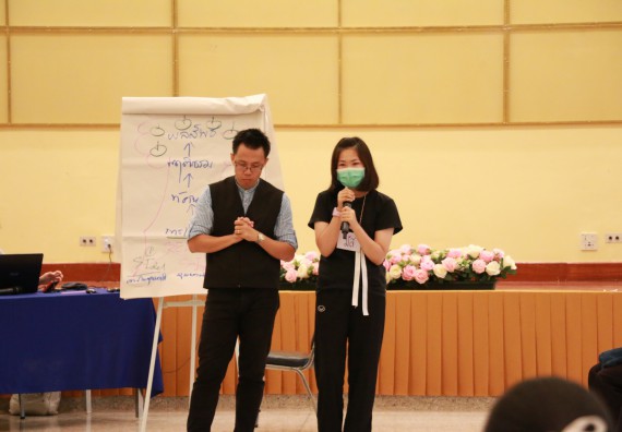 ภาพกิจกรรม สโมสรนักศึกษาคณะวิทยาศาสตร์และเทคโนโลยี จัดอบรมเชิงปฏิบัติการเรื่อง สั่งจิต ชีวิตเปลี่ยน (NLP) กิจกรรมพัฒนาความรู้ให้กับนักศึกษาและศิษย์เก่า