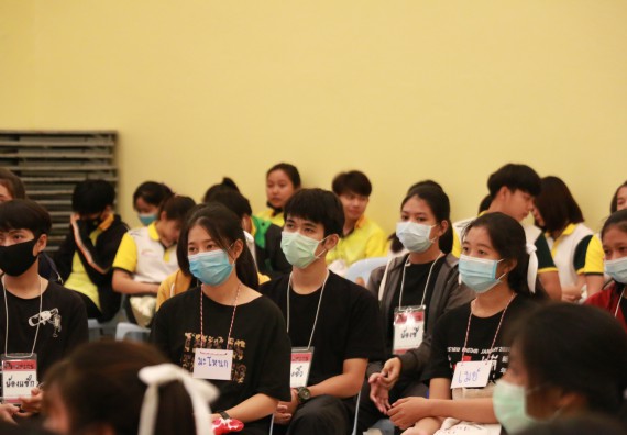 ภาพกิจกรรม สโมสรนักศึกษาคณะวิทยาศาสตร์และเทคโนโลยี จัดอบรมเชิงปฏิบัติการเรื่อง สั่งจิต ชีวิตเปลี่ยน (NLP) กิจกรรมพัฒนาความรู้ให้กับนักศึกษาและศิษย์เก่า