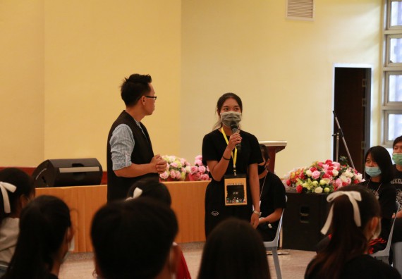 ภาพกิจกรรม สโมสรนักศึกษาคณะวิทยาศาสตร์และเทคโนโลยี จัดอบรมเชิงปฏิบัติการเรื่อง สั่งจิต ชีวิตเปลี่ยน (NLP) กิจกรรมพัฒนาความรู้ให้กับนักศึกษาและศิษย์เก่า