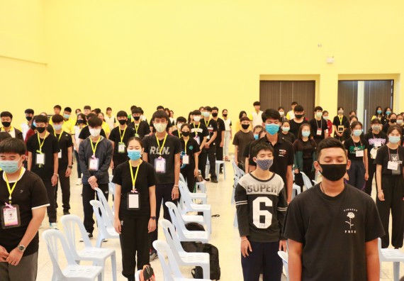 ภาพกิจกรรม สโมสรนักศึกษาคณะวิทยาศาสตร์และเทคโนโลยี จัดอบรมเชิงปฏิบัติการเรื่อง สั่งจิต ชีวิตเปลี่ยน (NLP) กิจกรรมพัฒนาความรู้ให้กับนักศึกษาและศิษย์เก่า