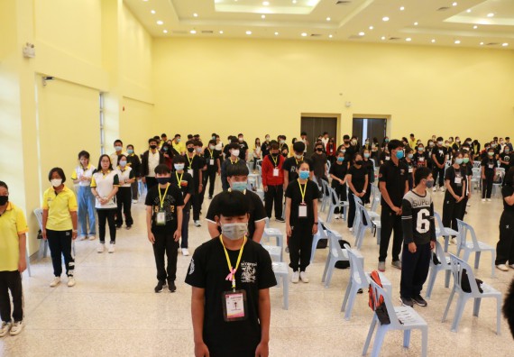 ภาพกิจกรรม สโมสรนักศึกษาคณะวิทยาศาสตร์และเทคโนโลยี จัดอบรมเชิงปฏิบัติการเรื่อง สั่งจิต ชีวิตเปลี่ยน (NLP) กิจกรรมพัฒนาความรู้ให้กับนักศึกษาและศิษย์เก่า