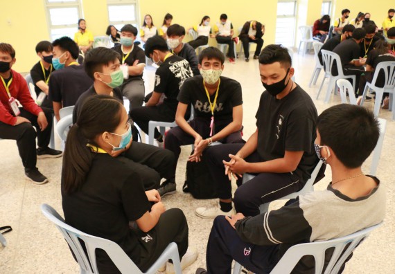 ภาพกิจกรรม สโมสรนักศึกษาคณะวิทยาศาสตร์และเทคโนโลยี จัดอบรมเชิงปฏิบัติการเรื่อง สั่งจิต ชีวิตเปลี่ยน (NLP) กิจกรรมพัฒนาความรู้ให้กับนักศึกษาและศิษย์เก่า
