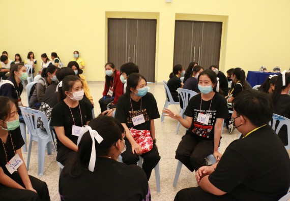 ภาพกิจกรรม สโมสรนักศึกษาคณะวิทยาศาสตร์และเทคโนโลยี จัดอบรมเชิงปฏิบัติการเรื่อง สั่งจิต ชีวิตเปลี่ยน (NLP) กิจกรรมพัฒนาความรู้ให้กับนักศึกษาและศิษย์เก่า