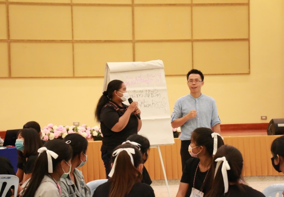 ภาพกิจกรรม สโมสรนักศึกษาคณะวิทยาศาสตร์และเทคโนโลยี จัดอบรมเชิงปฏิบัติการเรื่อง สั่งจิต ชีวิตเปลี่ยน (NLP) กิจกรรมพัฒนาความรู้ให้กับนักศึกษาและศิษย์เก่า