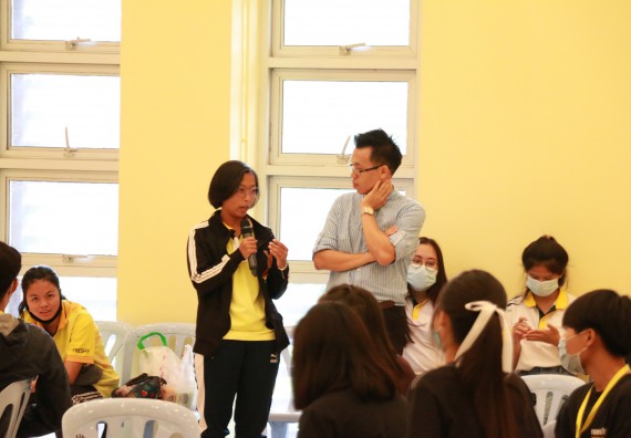 ภาพกิจกรรม สโมสรนักศึกษาคณะวิทยาศาสตร์และเทคโนโลยี จัดอบรมเชิงปฏิบัติการเรื่อง สั่งจิต ชีวิตเปลี่ยน (NLP) กิจกรรมพัฒนาความรู้ให้กับนักศึกษาและศิษย์เก่า