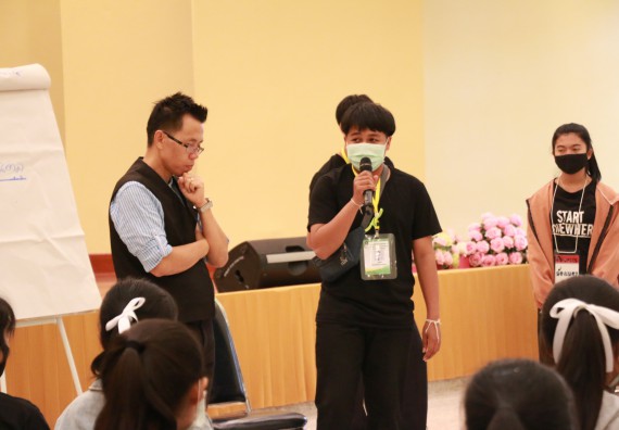 ภาพกิจกรรม สโมสรนักศึกษาคณะวิทยาศาสตร์และเทคโนโลยี จัดอบรมเชิงปฏิบัติการเรื่อง สั่งจิต ชีวิตเปลี่ยน (NLP) กิจกรรมพัฒนาความรู้ให้กับนักศึกษาและศิษย์เก่า