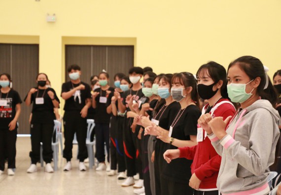 ภาพกิจกรรม สโมสรนักศึกษาคณะวิทยาศาสตร์และเทคโนโลยี จัดอบรมเชิงปฏิบัติการเรื่อง สั่งจิต ชีวิตเปลี่ยน (NLP) กิจกรรมพัฒนาความรู้ให้กับนักศึกษาและศิษย์เก่า