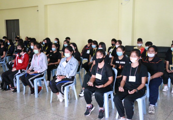 ภาพกิจกรรม สโมสรนักศึกษาคณะวิทยาศาสตร์และเทคโนโลยี จัดอบรมเชิงปฏิบัติการเรื่อง สั่งจิต ชีวิตเปลี่ยน (NLP) กิจกรรมพัฒนาความรู้ให้กับนักศึกษาและศิษย์เก่า