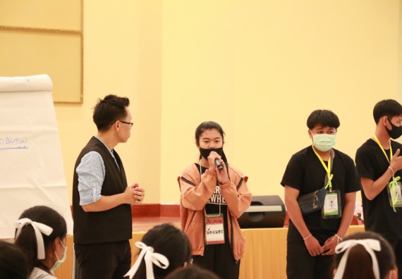 ภาพกิจกรรม สโมสรนักศึกษาคณะวิทยาศาสตร์และเทคโนโลยี จัดอบรมเชิงปฏิบัติการเรื่อง สั่งจิต ชีวิตเปลี่ยน (NLP) กิจกรรมพัฒนาความรู้ให้กับนักศึกษาและศิษย์เก่า