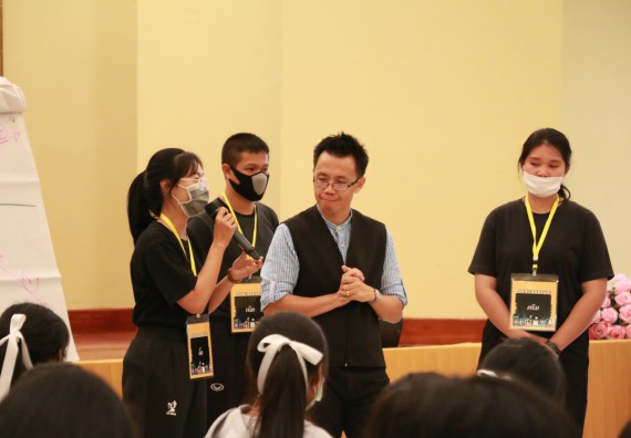 ภาพกิจกรรม สโมสรนักศึกษาคณะวิทยาศาสตร์และเทคโนโลยี จัดอบรมเชิงปฏิบัติการเรื่อง สั่งจิต ชีวิตเปลี่ยน (NLP) กิจกรรมพัฒนาความรู้ให้กับนักศึกษาและศิษย์เก่า