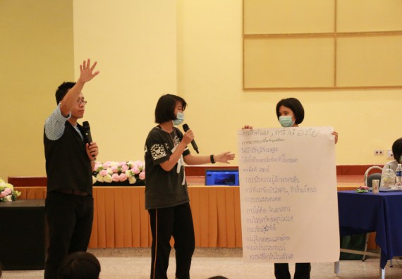 ภาพกิจกรรม สโมสรนักศึกษาคณะวิทยาศาสตร์และเทคโนโลยี จัดอบรมเชิงปฏิบัติการเรื่อง สั่งจิต ชีวิตเปลี่ยน (NLP) กิจกรรมพัฒนาความรู้ให้กับนักศึกษาและศิษย์เก่า