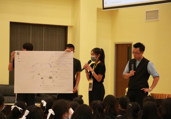 ภาพกิจกรรม สโมสรนักศึกษาคณะวิทยาศาสตร์และเทคโนโลยี จัดอบรมเชิงปฏิบัติการเรื่อง สั่งจิต ชีวิตเปลี่ยน (NLP) กิจกรรมพัฒนาความรู้ให้กับนักศึกษาและศิษย์เก่า