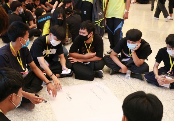 ภาพกิจกรรม สโมสรนักศึกษาคณะวิทยาศาสตร์และเทคโนโลยี จัดอบรมเชิงปฏิบัติการเรื่อง สั่งจิต ชีวิตเปลี่ยน (NLP) กิจกรรมพัฒนาความรู้ให้กับนักศึกษาและศิษย์เก่า