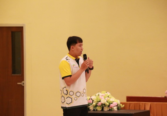 ภาพกิจกรรม สโมสรนักศึกษาคณะวิทยาศาสตร์และเทคโนโลยี จัดอบรมเชิงปฏิบัติการเรื่อง สั่งจิต ชีวิตเปลี่ยน (NLP) กิจกรรมพัฒนาความรู้ให้กับนักศึกษาและศิษย์เก่า