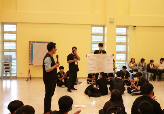 ภาพกิจกรรม สโมสรนักศึกษาคณะวิทยาศาสตร์และเทคโนโลยี จัดอบรมเชิงปฏิบัติการเรื่อง สั่งจิต ชีวิตเปลี่ยน (NLP) กิจกรรมพัฒนาความรู้ให้กับนักศึกษาและศิษย์เก่า