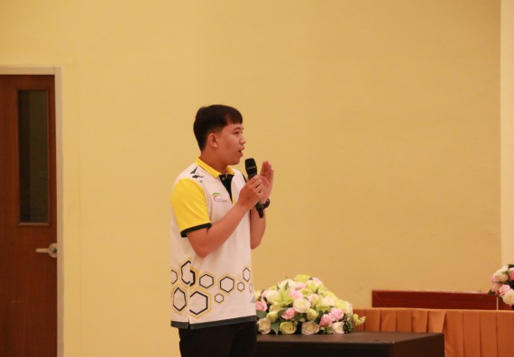 ภาพกิจกรรม สโมสรนักศึกษาคณะวิทยาศาสตร์และเทคโนโลยี จัดอบรมเชิงปฏิบัติการเรื่อง สั่งจิต ชีวิตเปลี่ยน (NLP) กิจกรรมพัฒนาความรู้ให้กับนักศึกษาและศิษย์เก่า