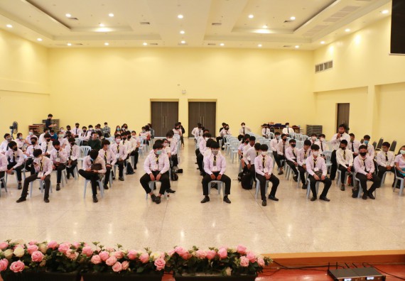 ภาพกิจกรรม โปรแกรมวิชาวิทยาการคอมพิวเตอร์ จัดกิจกรรมการปฐมนิเทศนักศึกษาใหม่ ประจำปีการศึกษา 2563