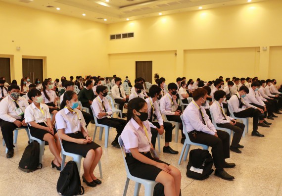 ภาพกิจกรรม โปรแกรมวิชาวิทยาการคอมพิวเตอร์ จัดกิจกรรมการปฐมนิเทศนักศึกษาใหม่ ประจำปีการศึกษา 2563