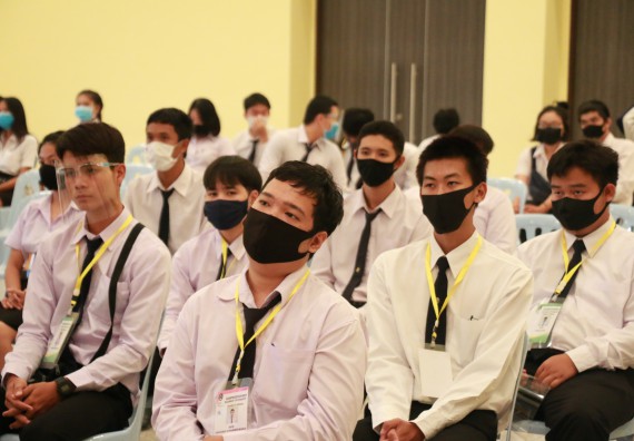 ภาพกิจกรรม โปรแกรมวิชาวิทยาการคอมพิวเตอร์ จัดกิจกรรมการปฐมนิเทศนักศึกษาใหม่ ประจำปีการศึกษา 2563