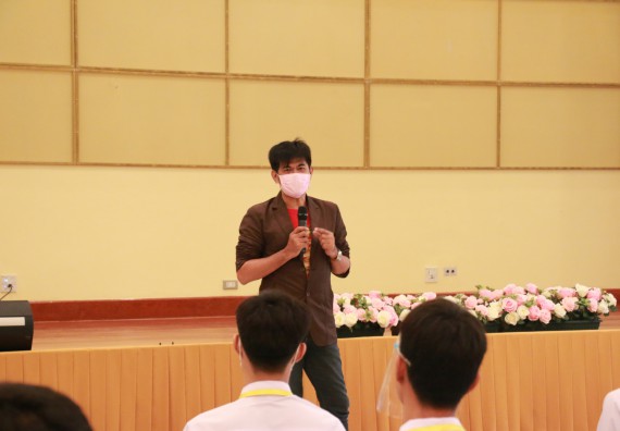 ภาพกิจกรรม โปรแกรมวิชาวิทยาการคอมพิวเตอร์ จัดกิจกรรมการปฐมนิเทศนักศึกษาใหม่ ประจำปีการศึกษา 2563