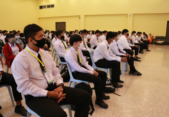 ภาพกิจกรรม สโมสรนักศึกษาคณะวิทยาศาสตร์และเทคโนโลยี จัดกิจกรรมรักแรกผูกจิตนักศึกษาวิทยาศาสตร์และเทคโนโลยี