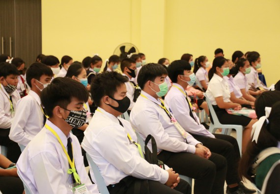 ภาพกิจกรรม สโมสรนักศึกษาคณะวิทยาศาสตร์และเทคโนโลยี จัดกิจกรรมรักแรกผูกจิตนักศึกษาวิทยาศาสตร์และเทคโนโลยี