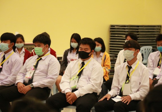 ภาพกิจกรรม สโมสรนักศึกษาคณะวิทยาศาสตร์และเทคโนโลยี จัดกิจกรรมรักแรกผูกจิตนักศึกษาวิทยาศาสตร์และเทคโนโลยี