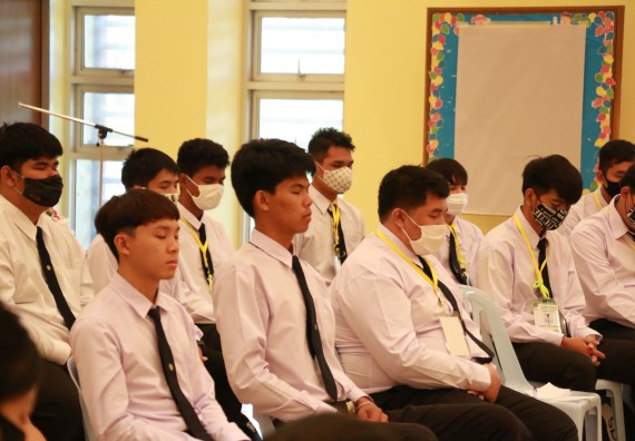 ภาพกิจกรรม สโมสรนักศึกษาคณะวิทยาศาสตร์และเทคโนโลยี จัดกิจกรรมรักแรกผูกจิตนักศึกษาวิทยาศาสตร์และเทคโนโลยี