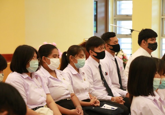 ภาพกิจกรรม สโมสรนักศึกษาคณะวิทยาศาสตร์และเทคโนโลยี จัดกิจกรรมรักแรกผูกจิตนักศึกษาวิทยาศาสตร์และเทคโนโลยี