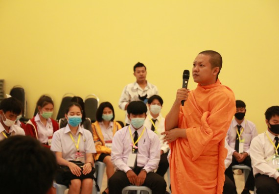 ภาพกิจกรรม สโมสรนักศึกษาคณะวิทยาศาสตร์และเทคโนโลยี จัดกิจกรรมรักแรกผูกจิตนักศึกษาวิทยาศาสตร์และเทคโนโลยี